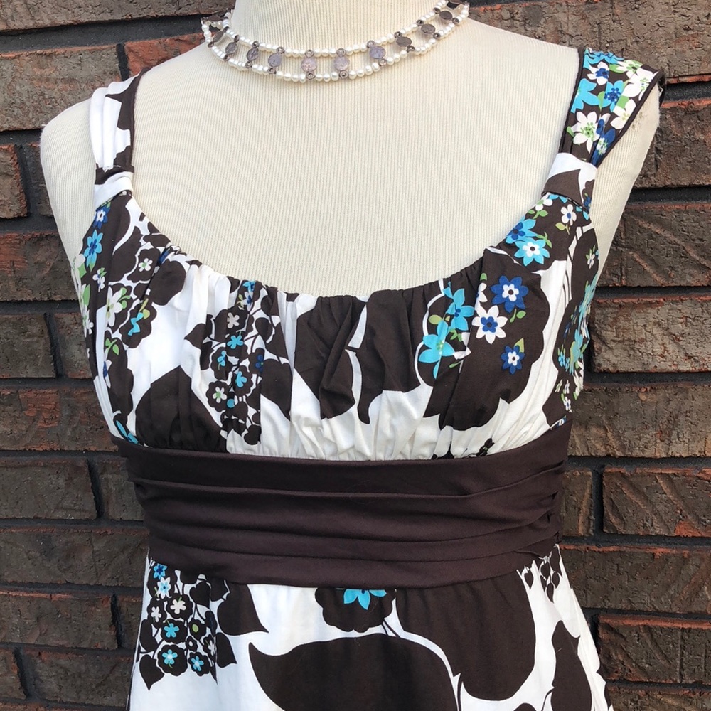 Speckles Cotton sundress tropical boho size 5 - Picture 6 of 8